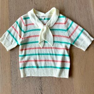 Finding Foxtale sail away sweater girls size 8